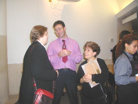 Katherine Atkinson, Dean Sully and Helen Ganiaris